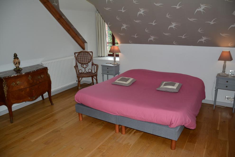 La chambre Les Hirondelles du manoir