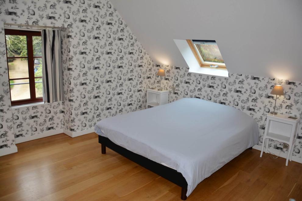 La chambre Lapins du manoir