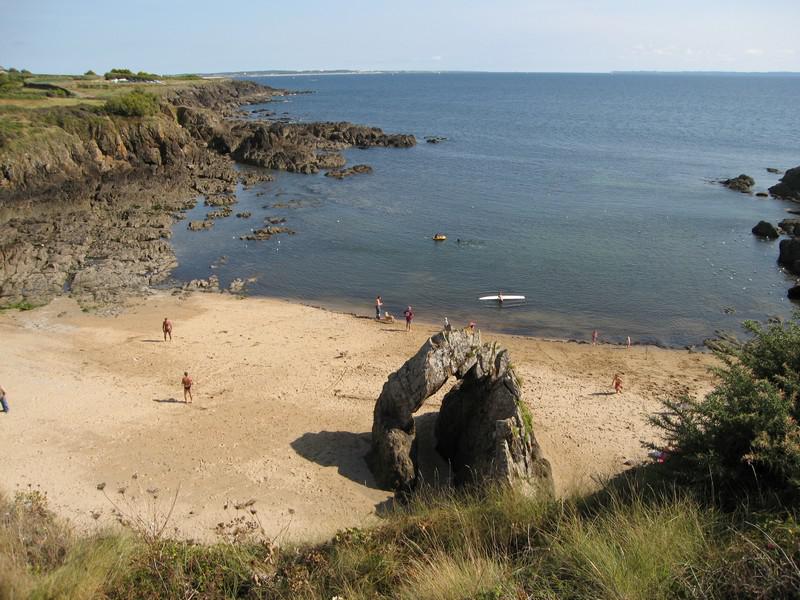 Plage à Clohars-Carnoët