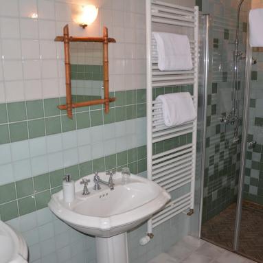 Salle d'eau de la chambre d'hôtes 